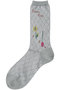 チェリーダイアモンドソックス アンティパスト/ANTIPAST ライトグレー
