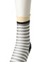 シアークロスストライプソックス アンティパスト/ANTIPAST