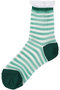 シアークロスストライプソックス アンティパスト/ANTIPAST グリーン