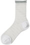 シアークロスストライプソックス アンティパスト/ANTIPAST ホワイト