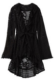 フリルレースカーディガン
