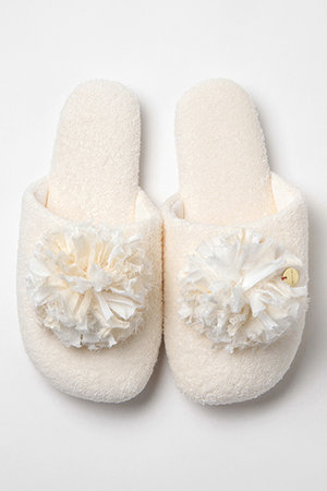 パイルスリッパ薄手両面パイル