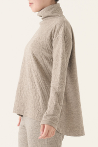 PRISTINE(プリスティン)｜ヤクエアニットヨガパンツ/グレー の通販