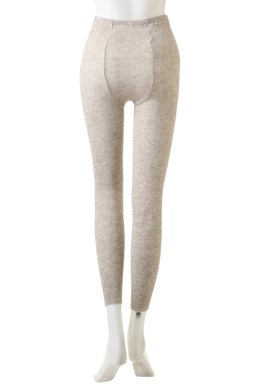 PRISTINE(プリスティン)｜ヤク混リブレギンス/グレー の通販｜ELLESHOP