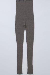 PRISTINE(プリスティン)｜ヤク混リブタートル/グレー の通販｜ELLESHOP