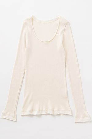 プリスティン/PRISTINEの長袖クルーネックPO(512000/512002)