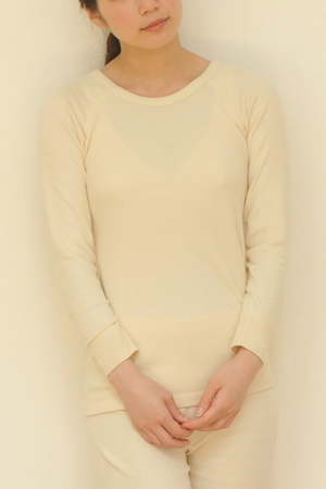 プリスティン/PRISTINEのパンケーキラグラン9分袖(512000/512002)