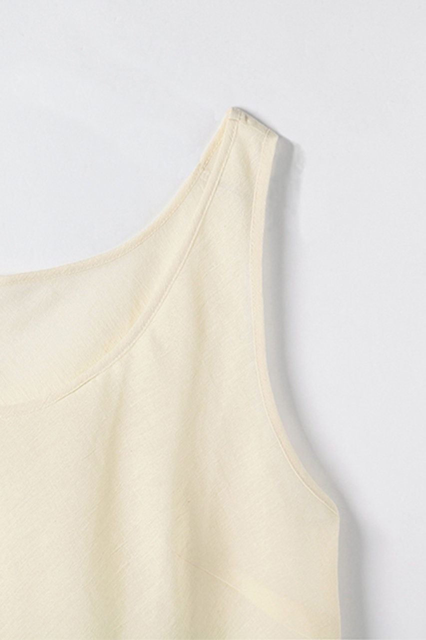 PRISTINE(プリスティン)｜ちりめんタンクトップ/ナチュラル の通販