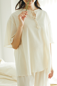 PRISTINE(プリスティン)｜楊柳ネグリジェ/ナチュラル の通販｜ELLESHOP 