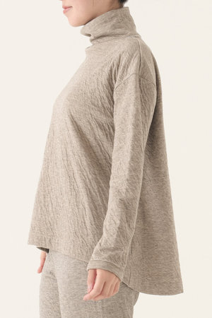 プリスティン/PRISTINEのヤクエアニットオフタートルＰＯ(110300/110301)