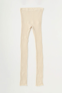 PRISTINE(プリスティン)｜カシミヤチューブワイドリブ クルーPO