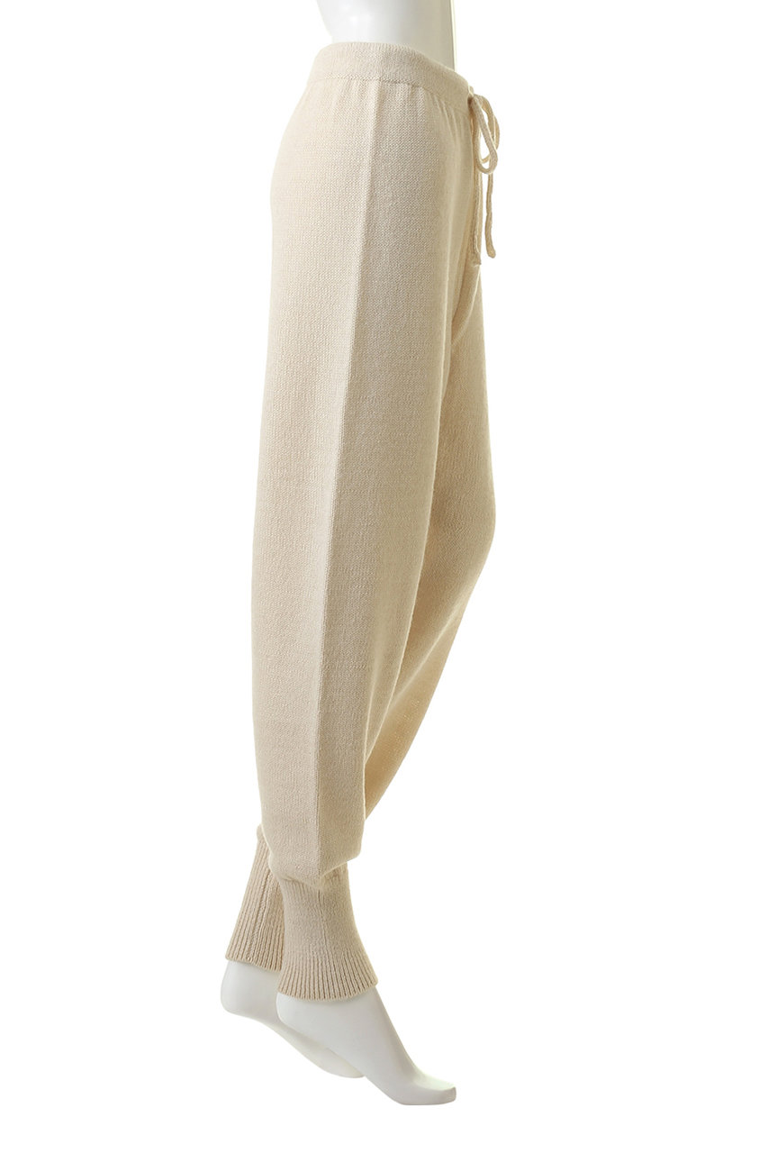 PRISTINE(プリスティン)｜アルパカニットパンツ/ナチュラル の通販