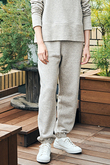 PRISTINE(プリスティン)｜ヤクミニ裏毛スウェットパンツ/グレー の通販