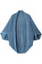 リネンメッシュボレロ染 プリスティン/PRISTINE ブルー