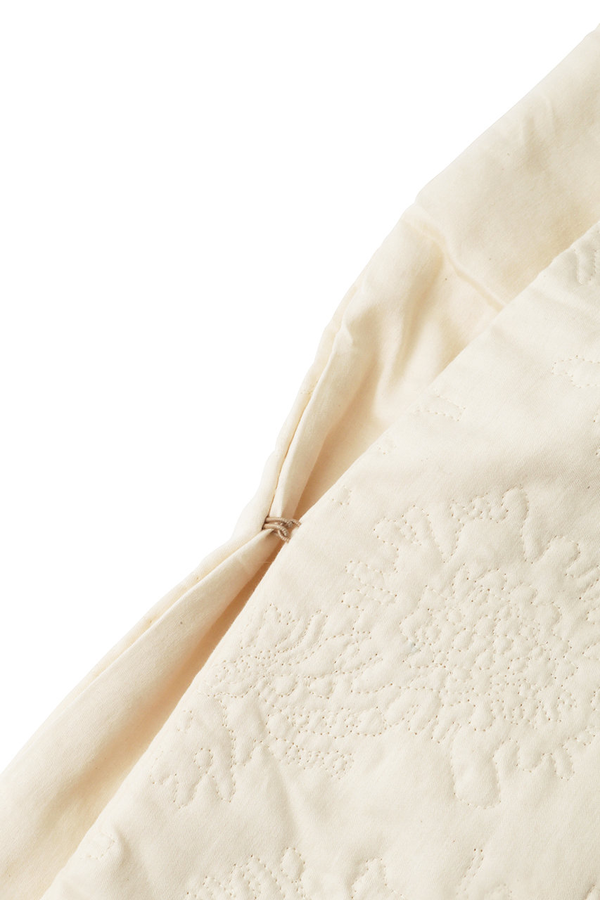 PRISTINE(プリスティン)｜フラワーキルトストール/ナチュラル の通販