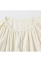ギャザー長袖パジャマ プリスティン/PRISTINE