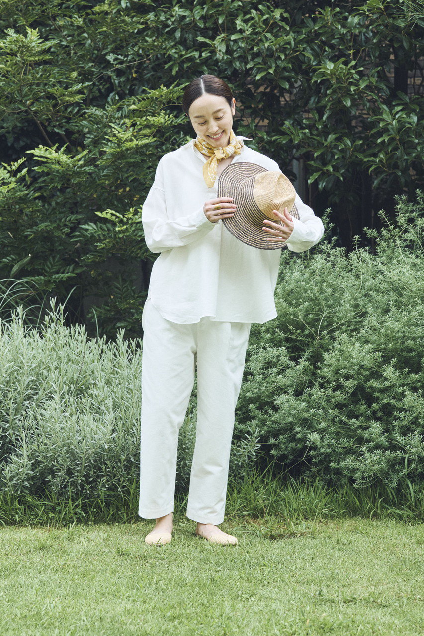 プリスティンpristineのオーガニックコットンポプリンシャツ サスティナブルな暮らしを提案するブランド「PRISTINE（プリスティン