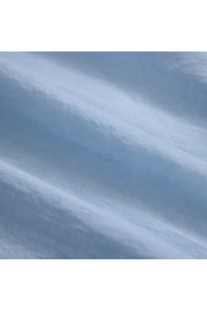 PRISTINE(プリスティン)｜カルゼブラウス(染)/サックス の通販