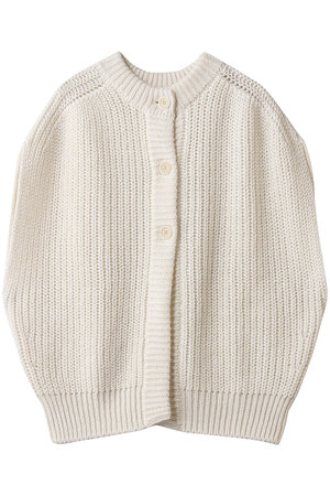 プリスティン/PRISTINEの2way片畦ニットベスト(110800/110806)