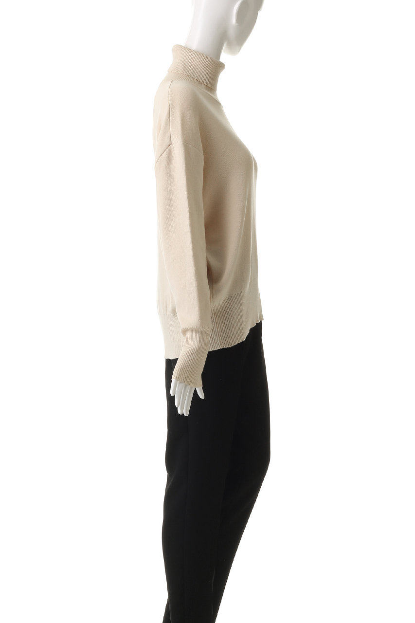 PRISTINE(プリスティン)｜ビッグタートルセーター/ナチュラル の通販