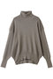 フォレストグレイビッグタートルセーター プリスティン/PRISTINE グレー