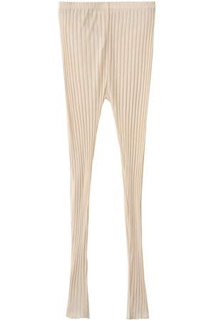 プリスティン/PRISTINEのカシミヤチューブワイドリブ　レギンス(140700/140702)