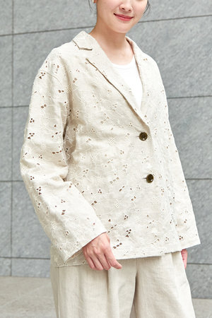 プリスティン/PRISTINEのフラワーエンブジャケット(110800/110801)