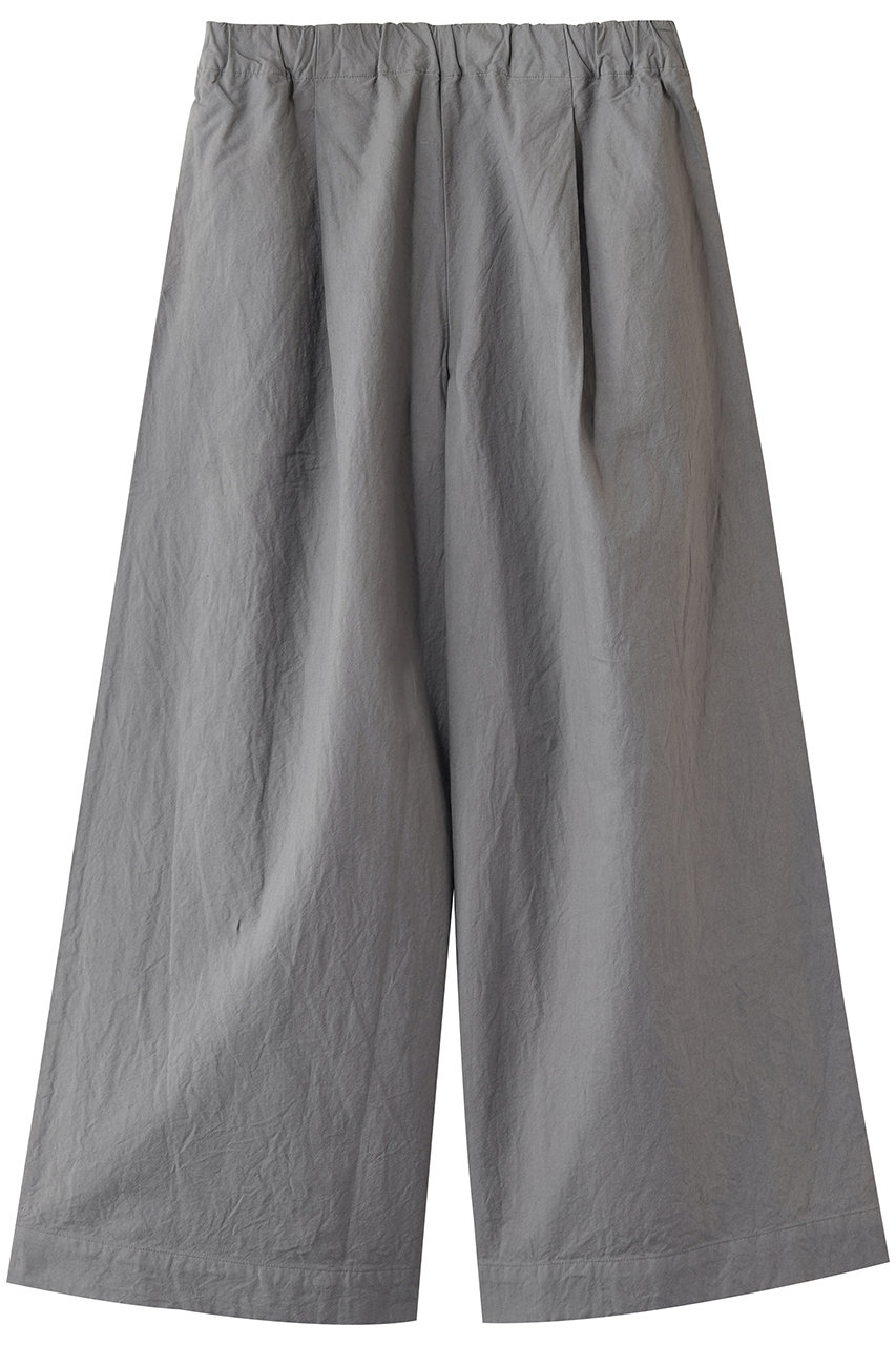 和紙コットンツイルワイドパンツ（染）