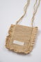 ラフィアミニショルダーバッグ プリスティン/PRISTINE