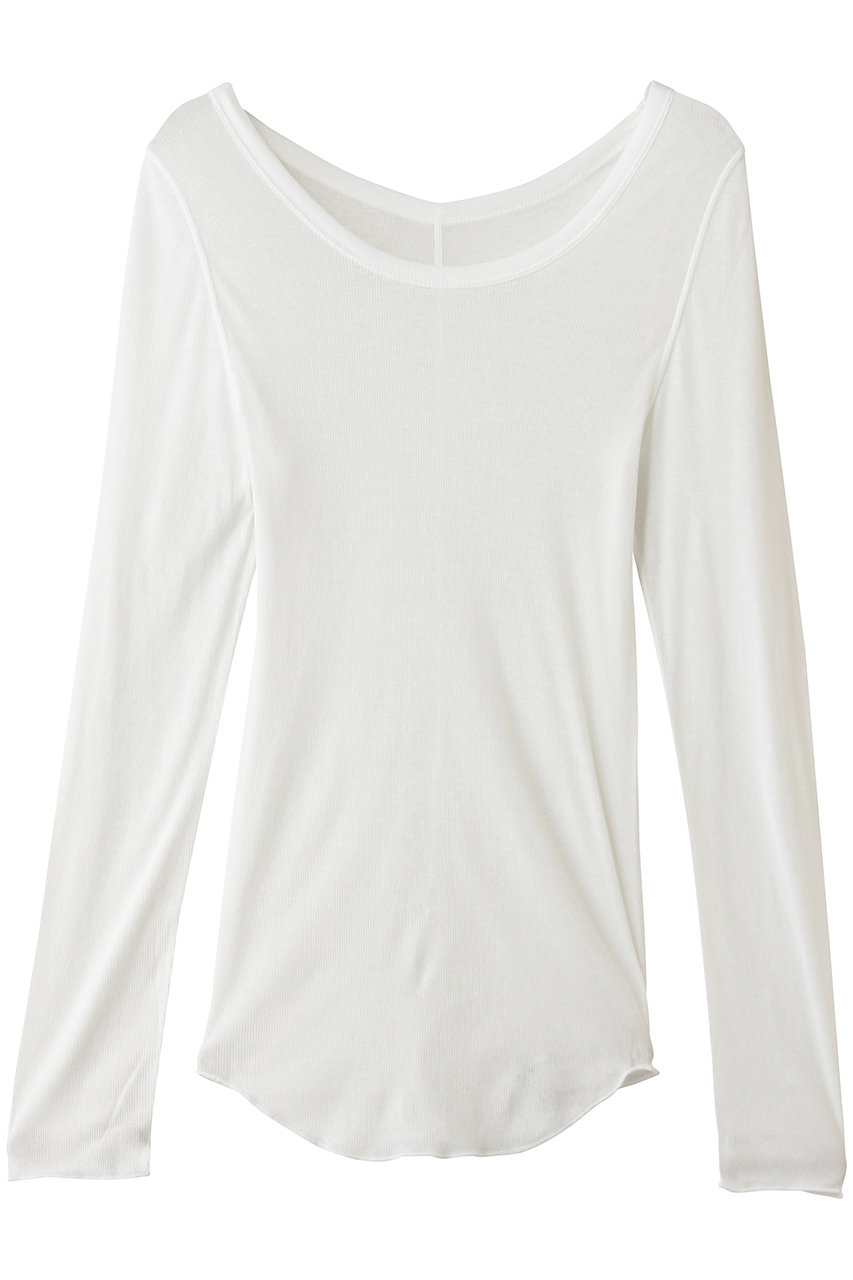 プリスティン/PRISTINEのフロストテレコ長袖PO(ホワイト/446518)