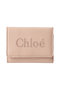 CHLOE SENSE 三つ折りミニ財布 クロエ/Chloe セメントピンク