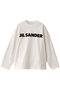 LOGO　ロングスリーブTシャツ ジル サンダー/JIL SANDER ポーセレン