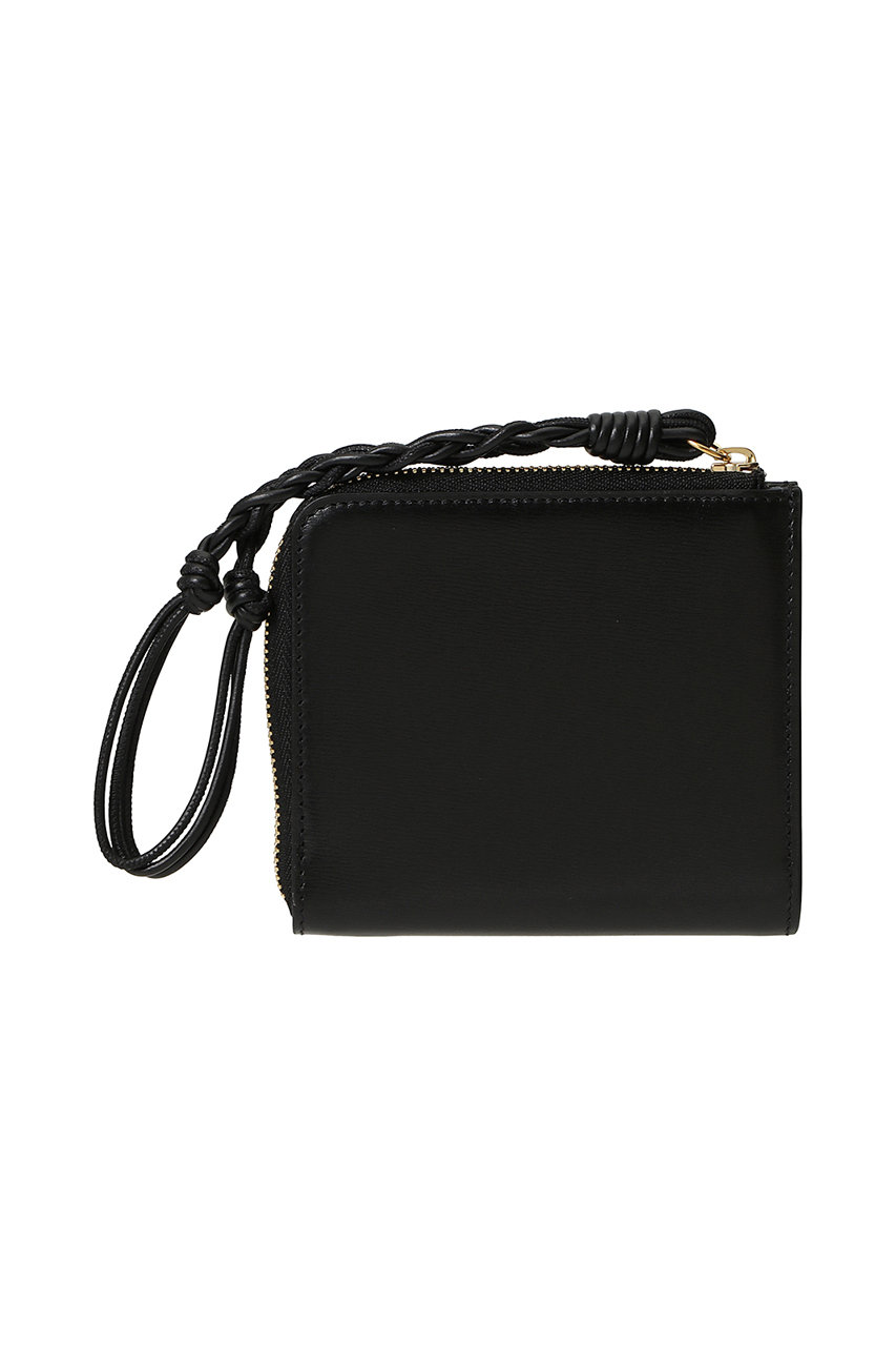 JIL SANDER(ジル サンダー)｜TANGLE CREDIT CARD PURSE/ブラック の通販｜ELLESHOP・(エル・ショップ)