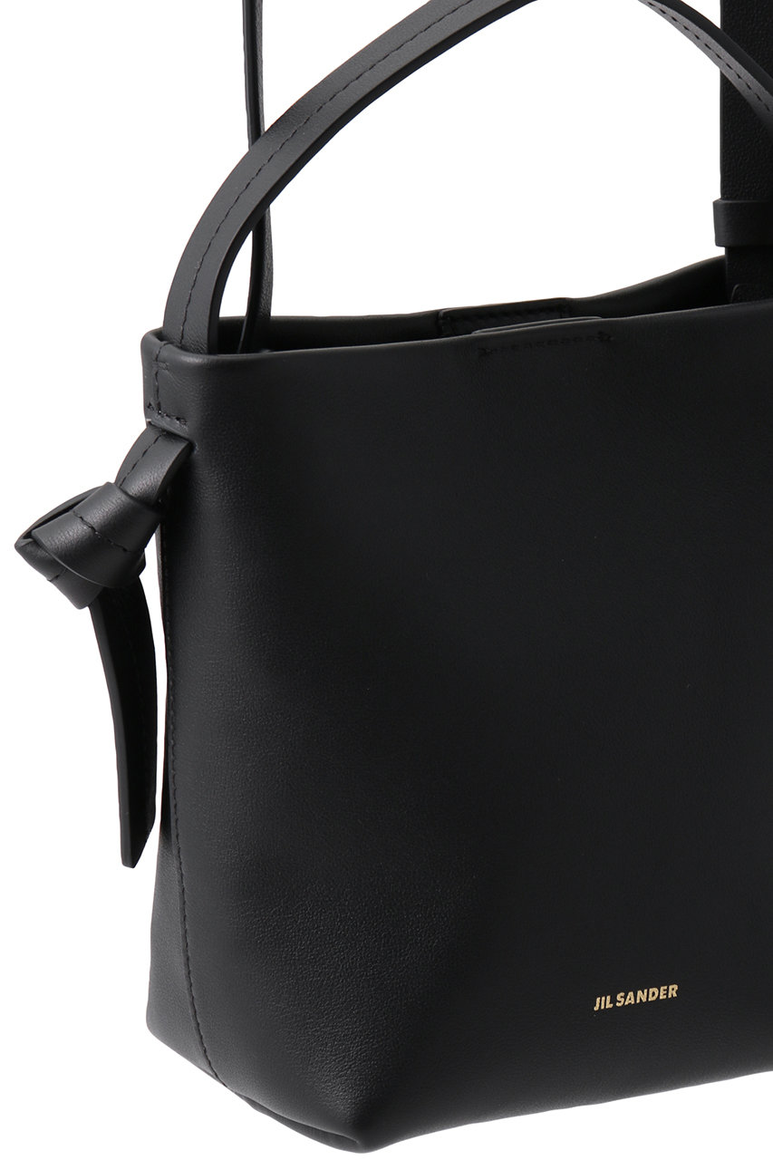 JIL SANDER(ジル サンダー)|KNOT HOBO MINI バッグ/ブラック の JIL SANDER(ジル サンダー)|KNOT HOBO MINI バッグ/ブラック の