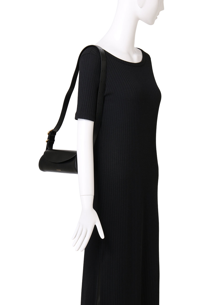 JIL SANDER(ジル サンダー)|CANNOLO MINI バッグ/ブラック の JIL SANDER(ジル サンダー)|CANNOLO MINI バッグ/ブラック の