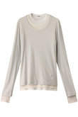 【JIL SANDER＋】KIT レイヤード ロングスリーブTシャツ