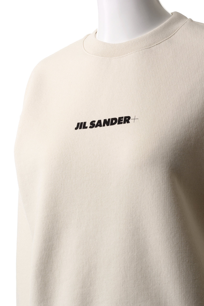 JIL SANDER(ジル サンダー)｜【JIL SANDER＋】LOGOクルーネック