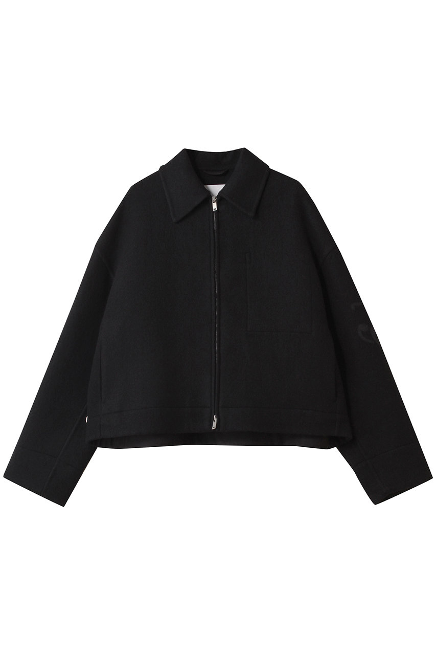 JIL SANDER 【JIL SANDER+】ショート ブルゾン (ブラック, XS) ジル サンダー ELLE SHOP JIL SANDER 【JIL SANDER+】ショート ブルゾン (ブラック, XS) ジル サンダー ELLE SHOP