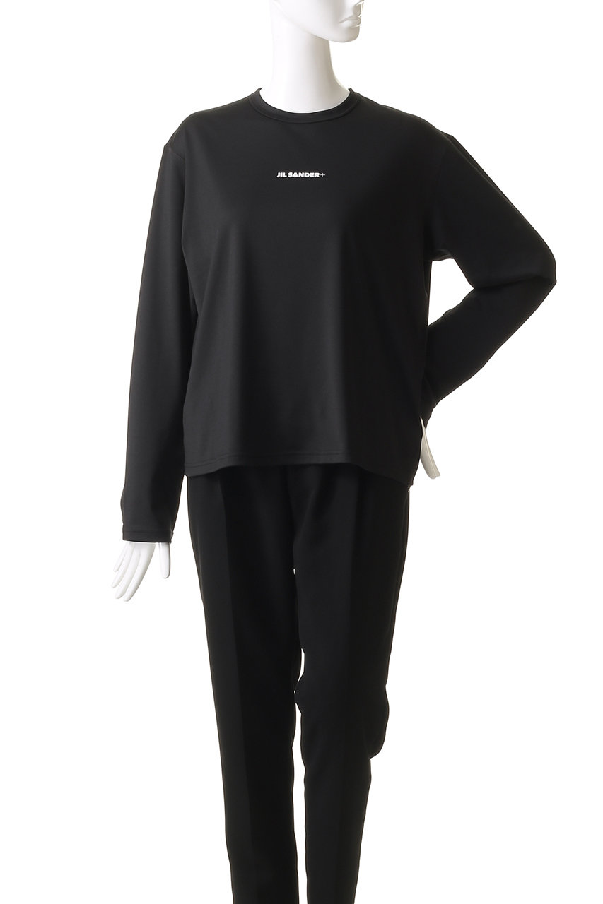 JIL SANDER ロゴプリントロングスリーブTシャツ プリントロゴ ロングスリーブTシャツ（2226422）｜JIL SANDER