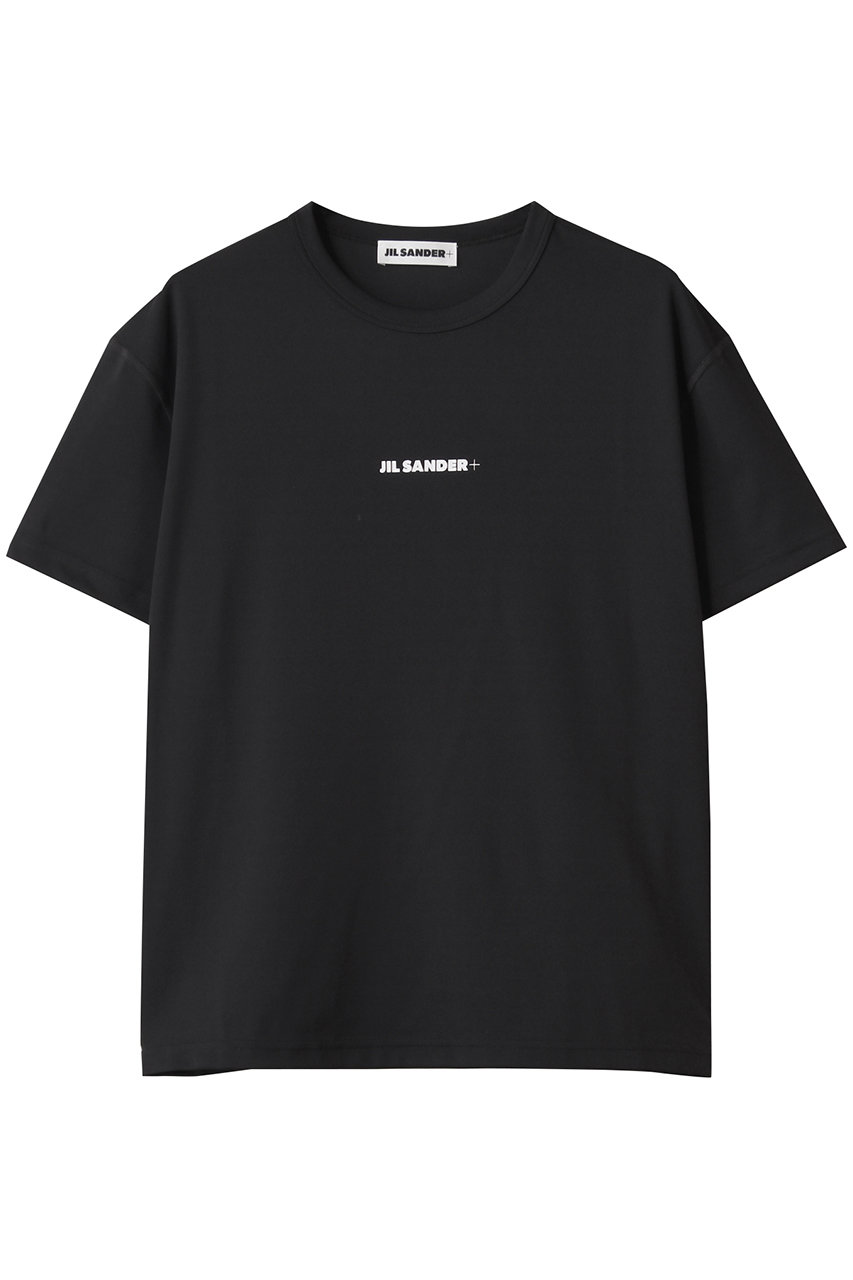 JIL SANDER 【JIL SANDER+】ロゴプリント クルーネック Tシャツ (ブラック, XS) ジル サンダー ELLE SHOP JIL SANDER 【JIL SANDER+】ロゴプリント クルーネック Tシャツ (ブラック, XS) ジル サンダー ELLE SHOP
