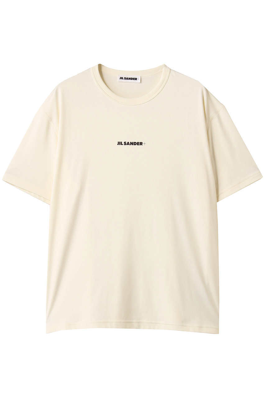 JIL SANDER 【JIL SANDER+】ロゴプリント クルーネック Tシャツ (ココナツ, XS) ジル サンダー ELLE SHOP JIL SANDER 【JIL SANDER+】ロゴプリント クルーネック Tシャツ (ココナツ, XS) ジル サンダー ELLE SHOP
