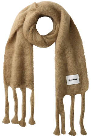 ジル サンダー/JIL SANDERの【JIL SANDER＋】ロゴ マフラー(140100/140103)