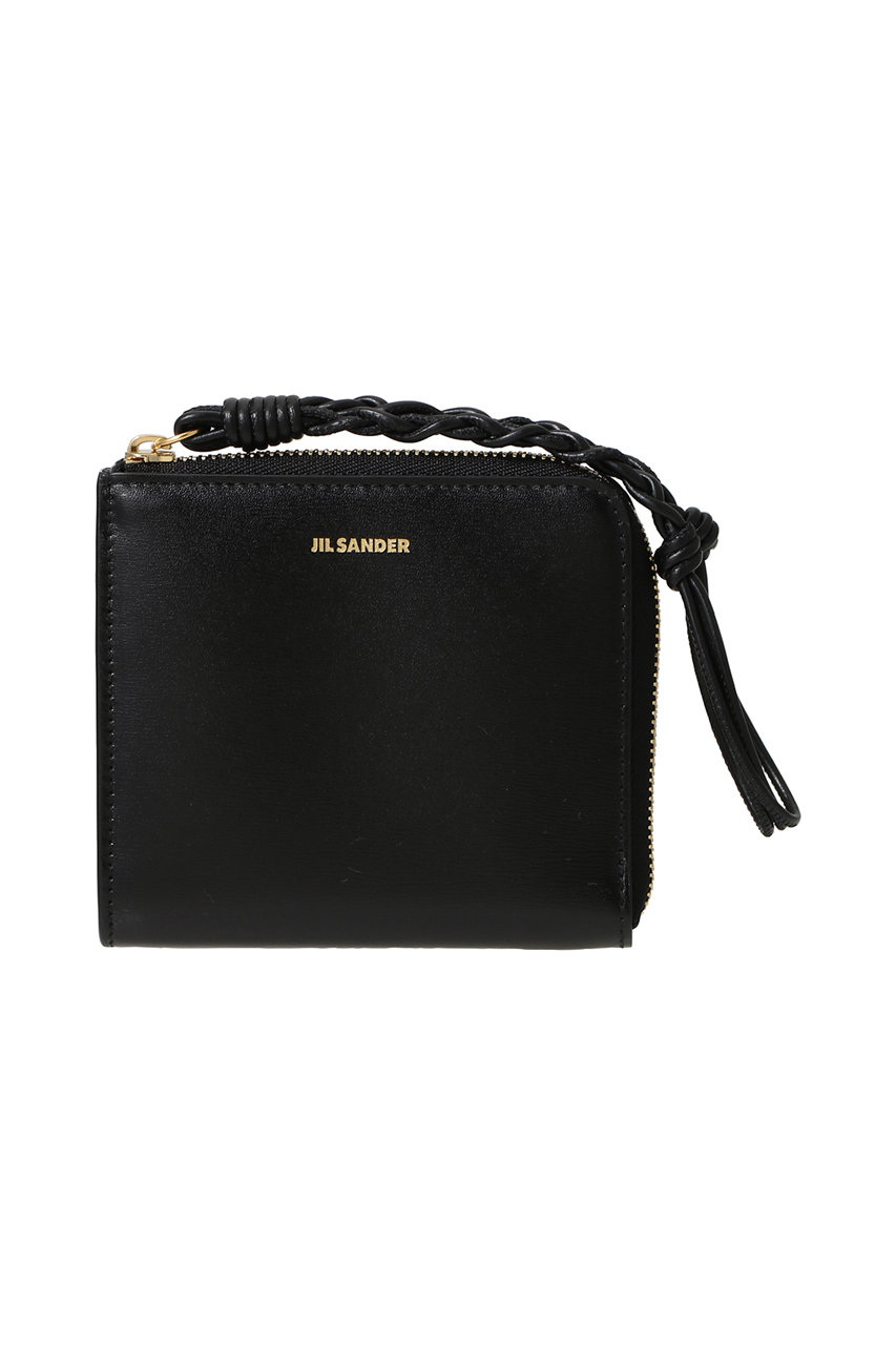 JIL SANDER ブラックコインケース　Tangle JIL SANDER(ジル サンダー)｜TANGLE CREDIT CARD PURSE/ブラック