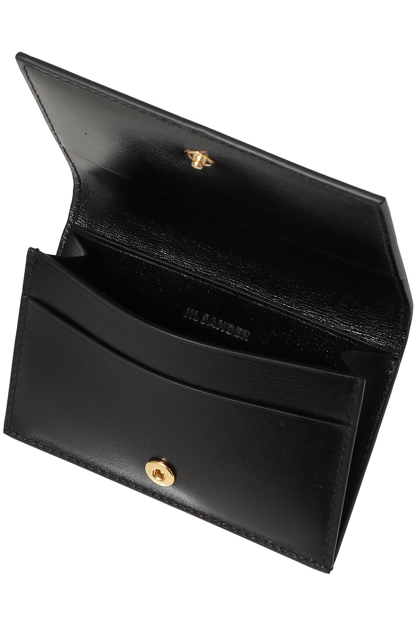 JIL SANDER(ジル サンダー)｜FLAT カードホルダー/ブラック の通販