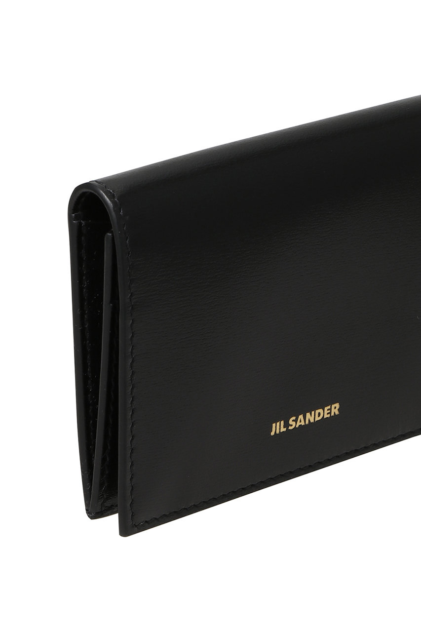 ＊JIL＊ページ JIL SANDER(ジル サンダー)｜FLAT カードホルダー/ブラック の通販