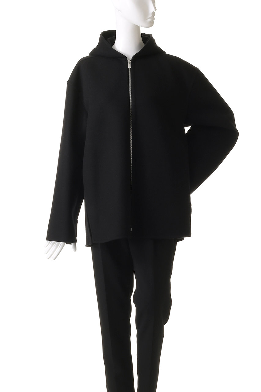 JIL SANDER ブラック ジャケット Jil Sander ジップアップ ジャケット | ブラック | FARFETCH JP