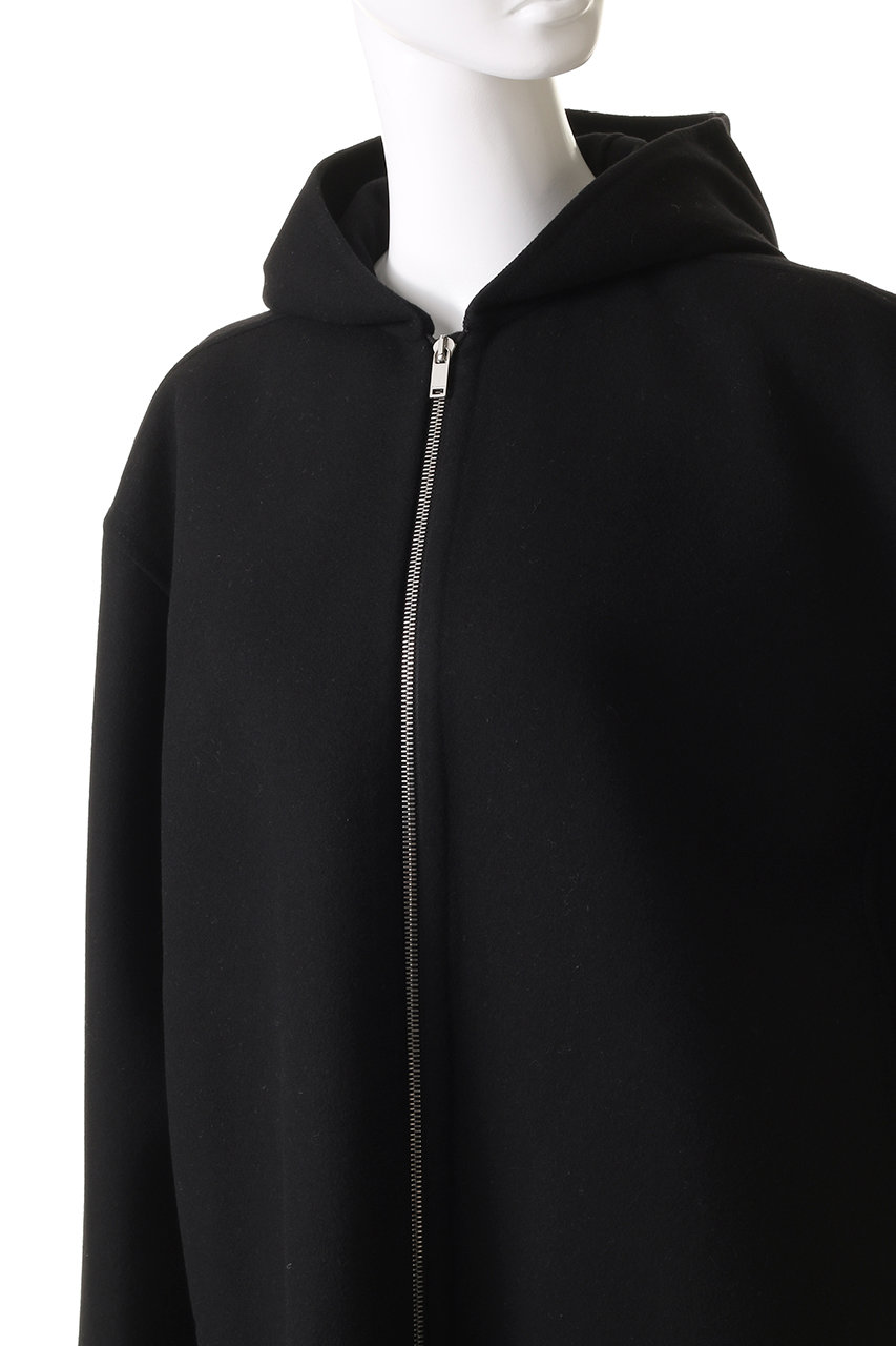 JIL SANDER(ジル サンダー)｜フーディージャケット/ブラック の通販