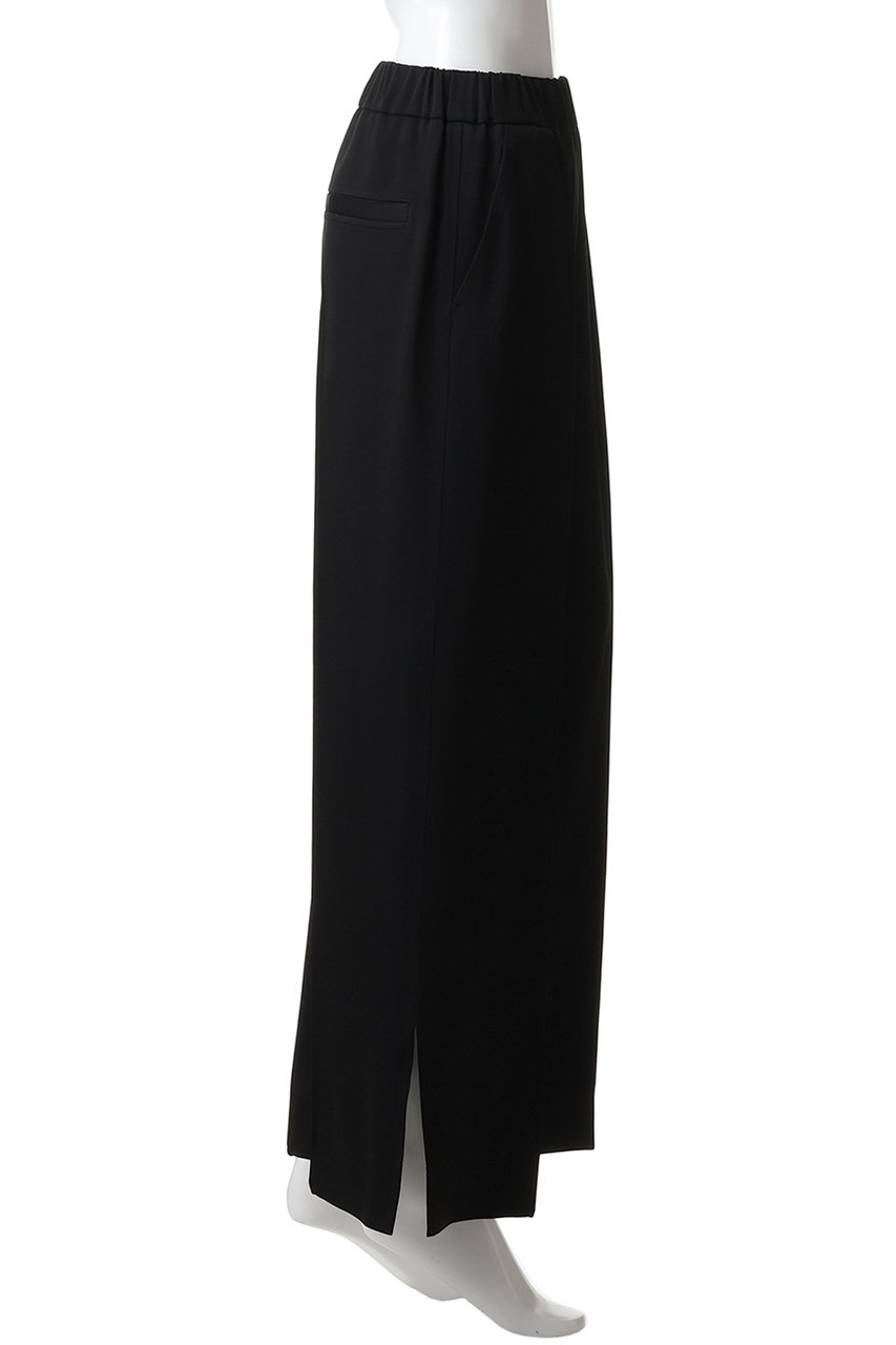 JIL SANDER(ジル サンダー)｜リラクシー ピンタックパンツ/ブラック の