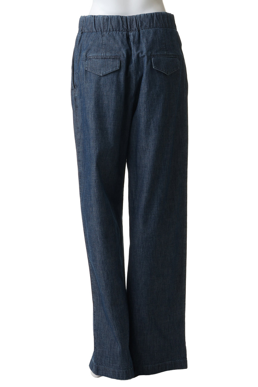 【超美品！】JIL SANDER ジルサンダー　パンツ　レディース JIL SANDER(ジル サンダー)｜コットン シャンブレー パンツ/インディゴ