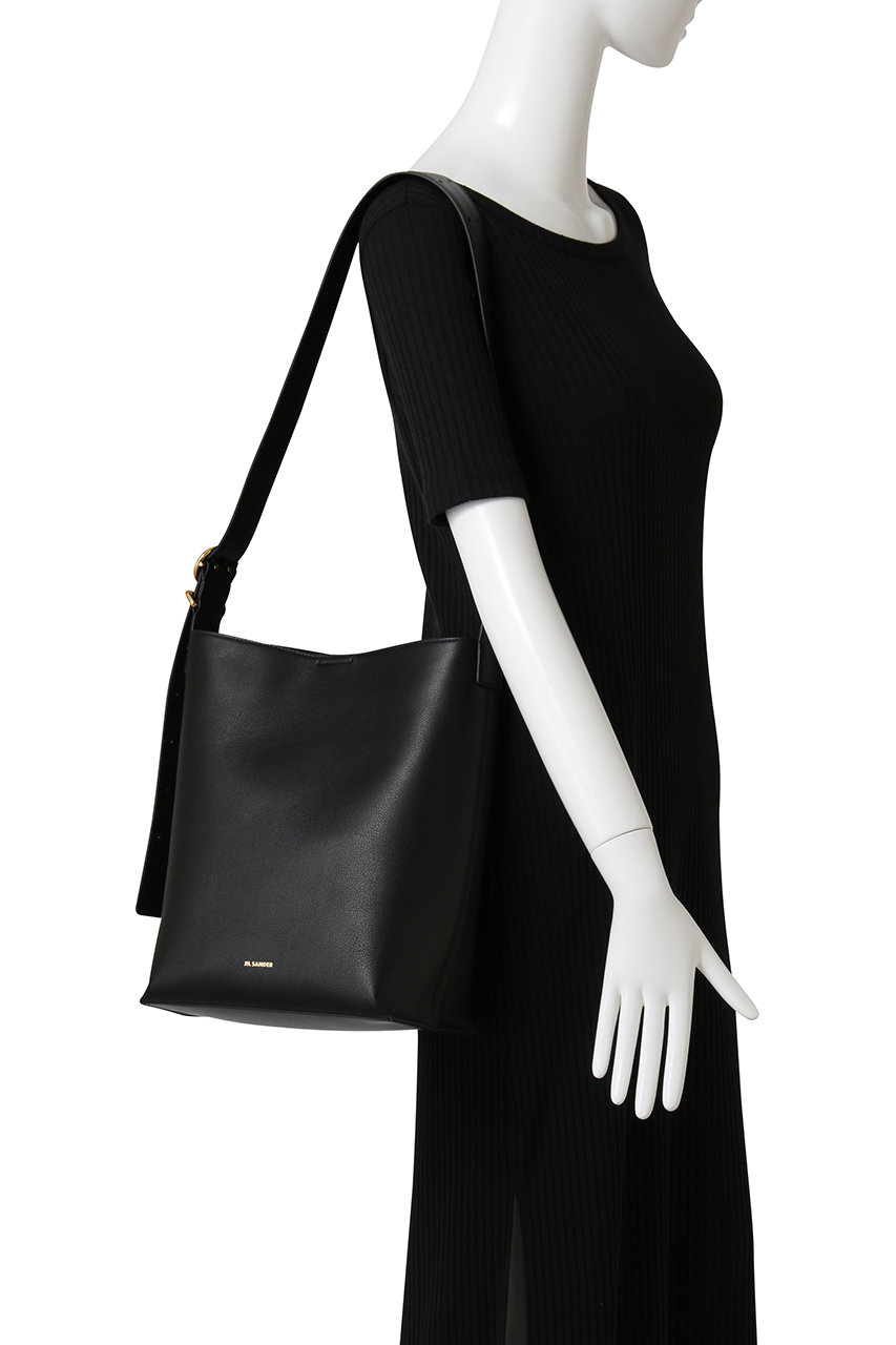 JIL SANDER(ジル サンダー)｜CANNOLO 2wayショルダーバッグ/ブラック